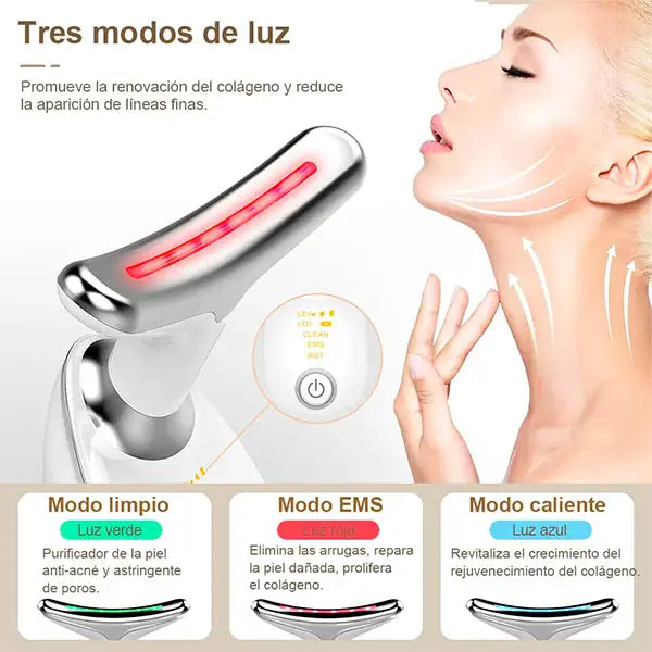 Masajeador Facial Reductor Arrugas Papada