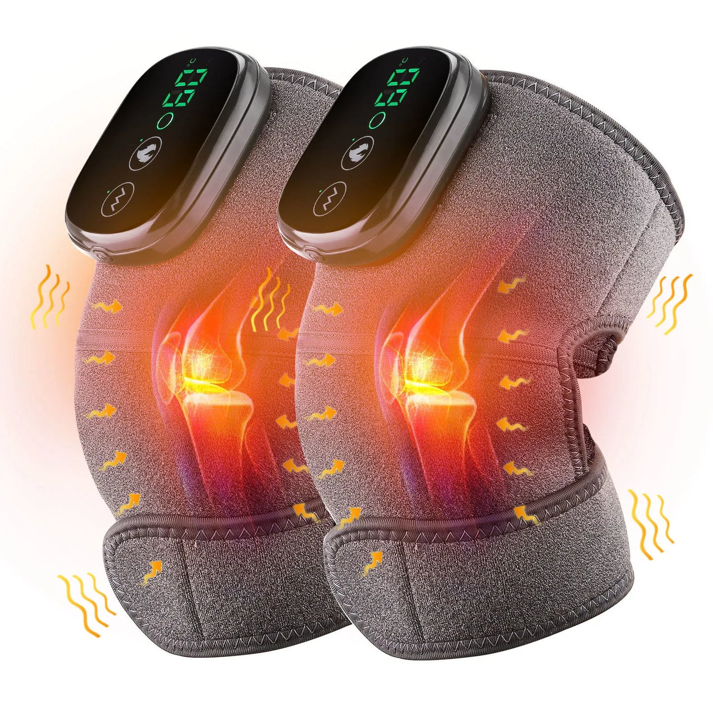 MASAJEADOR DE RODILLA, CODOS Y HOMBRO ELÉCTRICO Y TÉRMICO