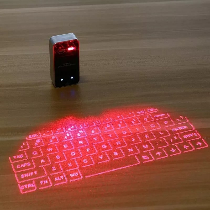 TECLADO LÁSER NTELIGENTE - BLUETOOTH, INALAMBRICO