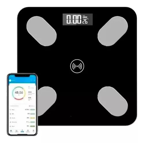 Bascula Inteligente Pesa Bluetooth Vidri