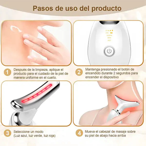 Masajeador Facial Reductor Arrugas Papada