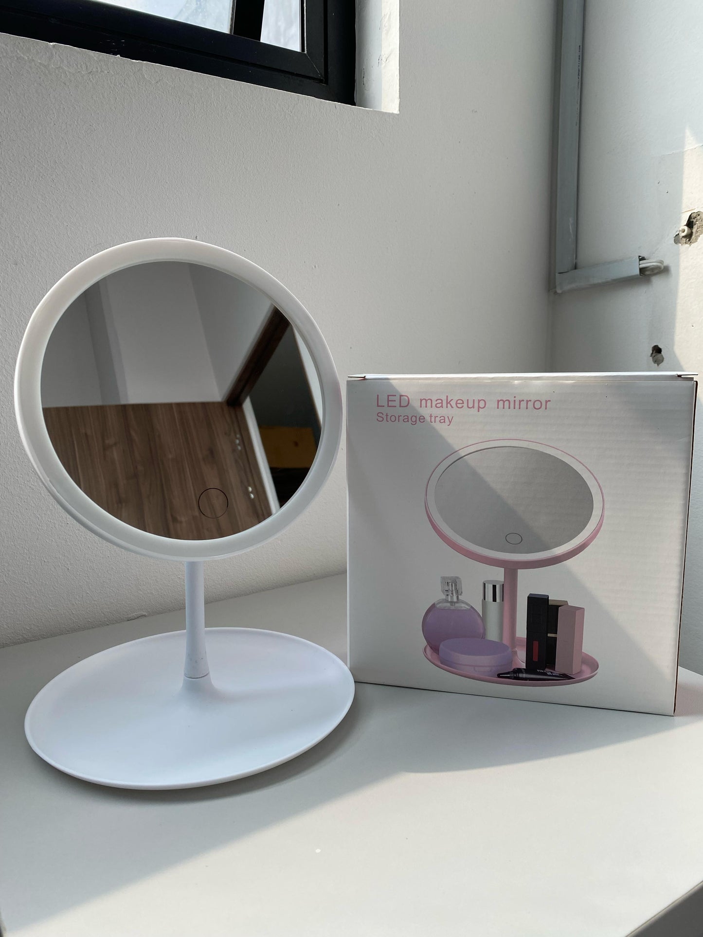 Espejo de Maquillaje con pantalla Tactil