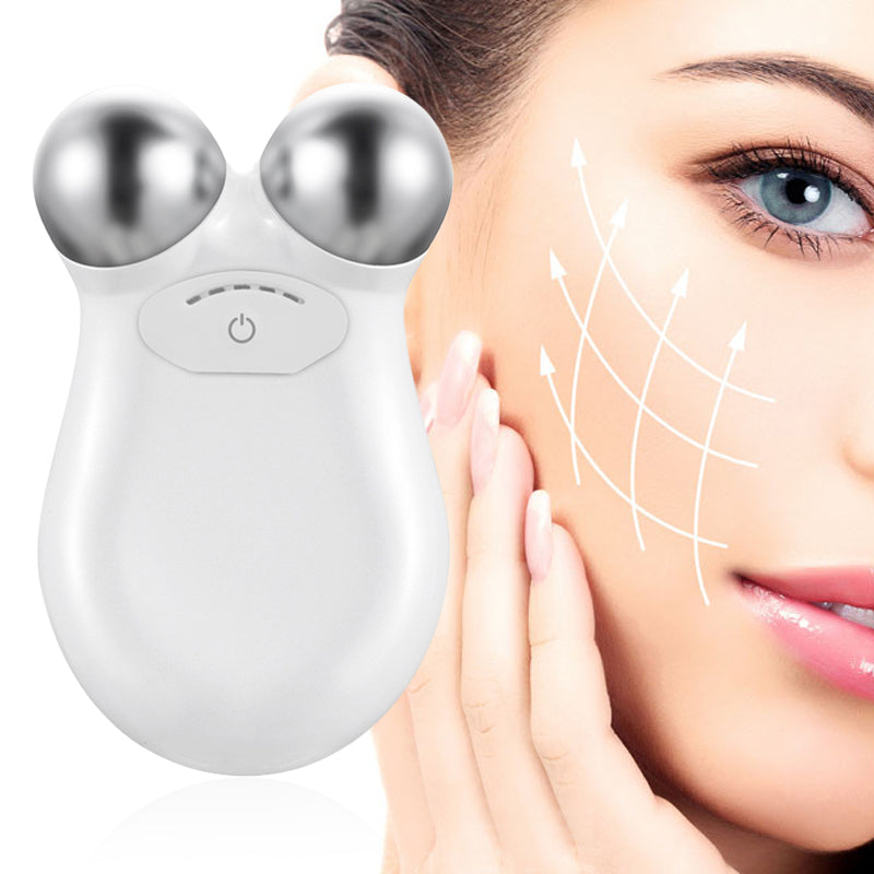 MASAJEADOR FACIAL CON MICROCORRIENTE