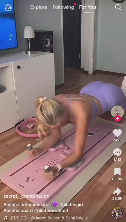 GLOWFIT KIT DE PILATES: Panel Multifuncional + Ebook GRATIS "21 días de pilates en casa" + Kit Digital + VIP List